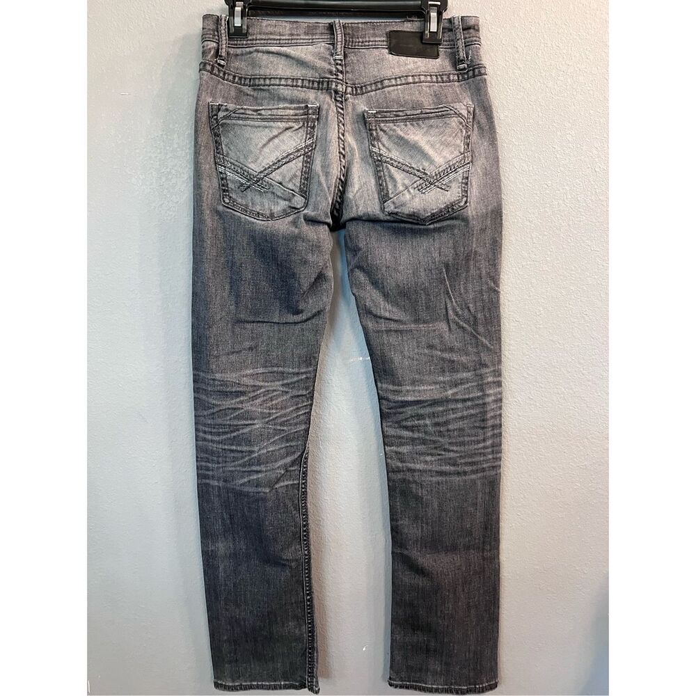 BKE Carter Straight Leg Black Wash 29R Men’s Jeans - Picture 3 of 7